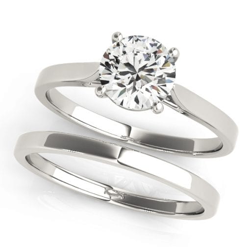 ROUND SOLITAIRE ENGAGEMENT RING - Image 3
