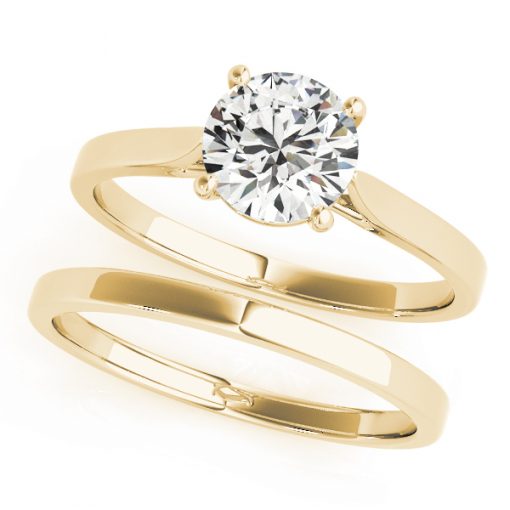 ROUND SOLITAIRE ENGAGEMENT RING - Image 3