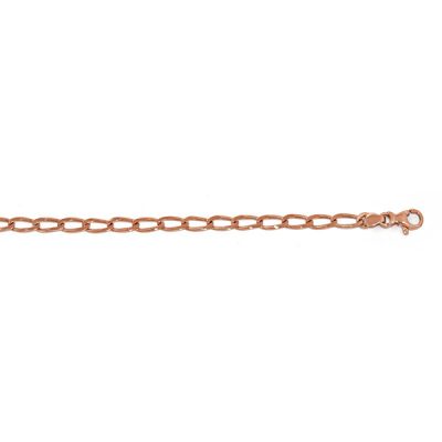 14KT Pink Flat Link 4.6mm